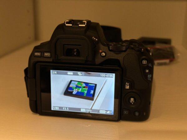 Canon Eos Rebel Sl3 250D Dslr Camera (Body) Black - Image 3