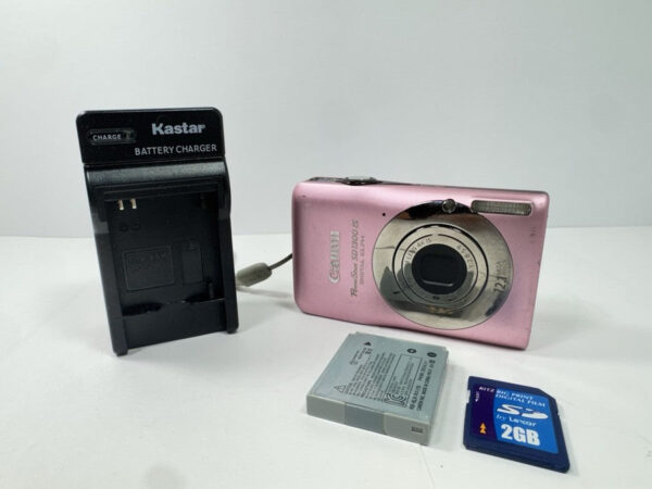 Canon Powershot Sd1300 Is Digital Elph 12.1Mp 4X Wide Zoom Camera W/ Sd -Tested