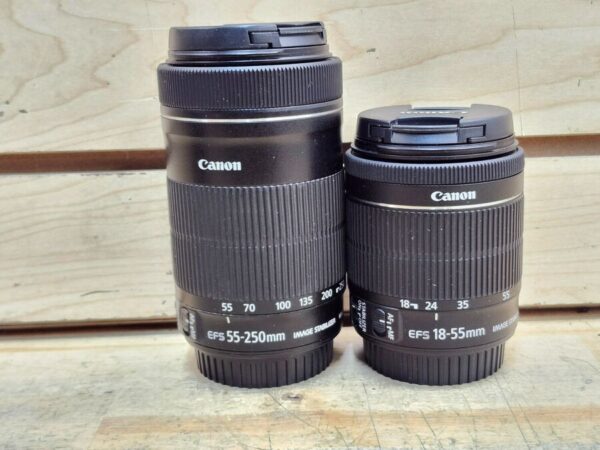 Canon Eos 80D With Canon Zoom Lens 18-55Mm & 55-250Mm & Accessories - Image 10