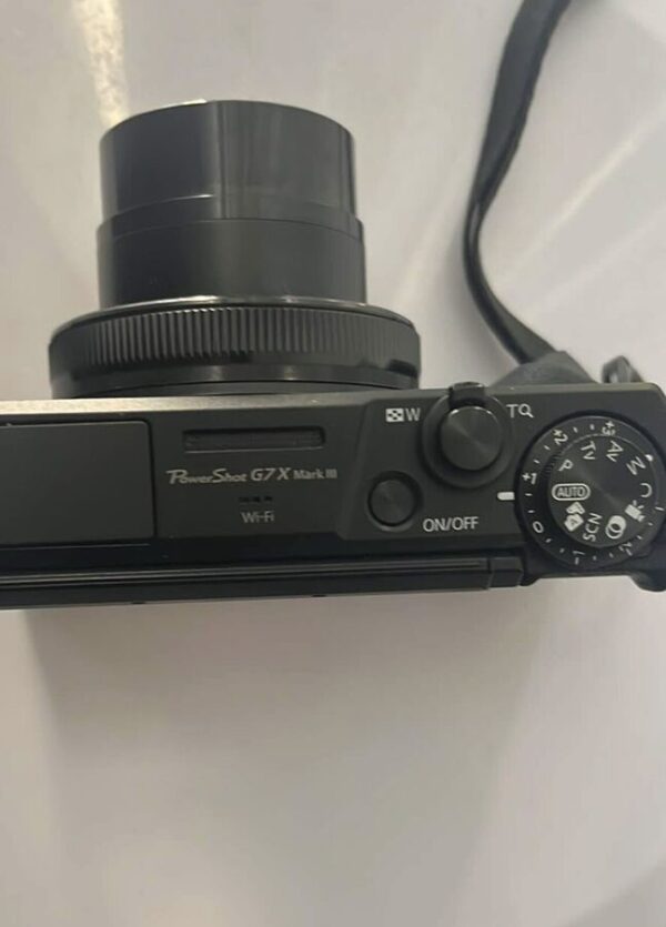 Lightly Used- Canon Powershot G7 X Mark Iii Digital Camera + 128 Sd Card - Image 2