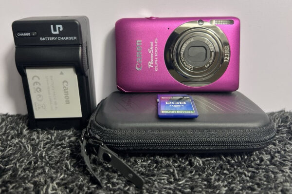 Canon Powershot Elph100Hs 12.1Mp Digital Camera With 4X Zoom