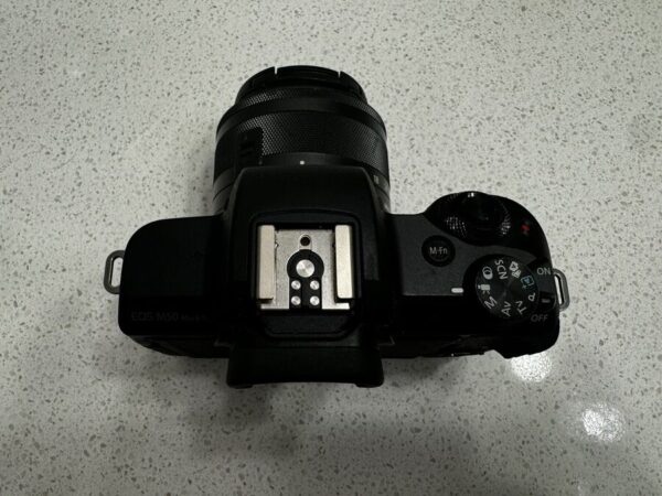 Canon Eos M50 Mark Ii 4K 24.1Mp 15-45Mm Lens Digital Camera With Extras - Image 5