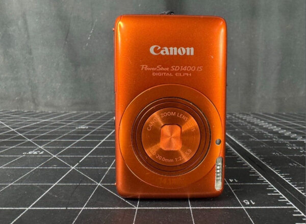 Canon Powershot Sd1400 Is Orange 14.1Mp 4X Zoom Compact Digital Camera - Image 3