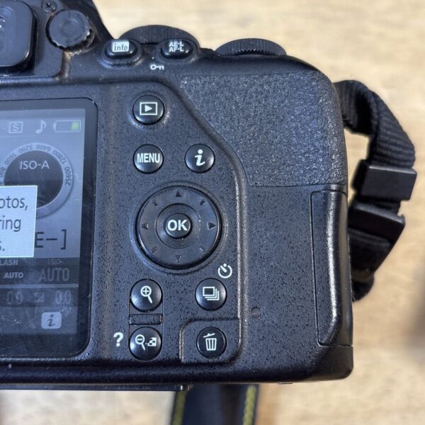 Nikon D3500 24.2Mp With 18-55Mm Vr Lens Kit Dslr Camera - Black - Image 6