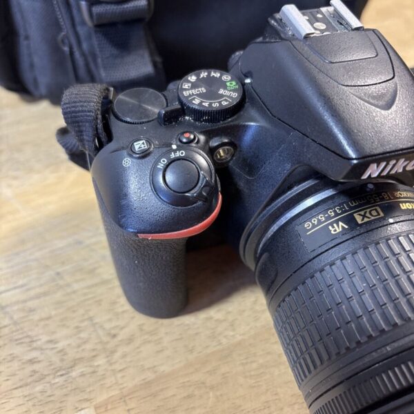 Nikon D3500 24.2Mp With 18-55Mm Vr Lens Kit Dslr Camera - Black - Image 3
