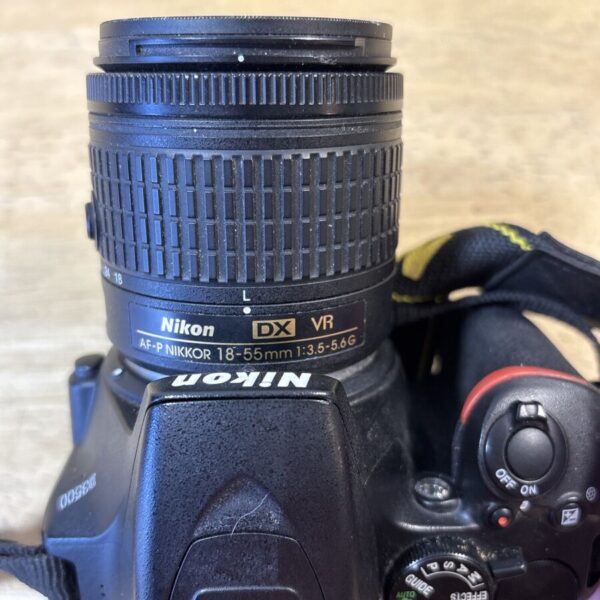 Nikon D3500 24.2Mp With 18-55Mm Vr Lens Kit Dslr Camera - Black - Image 5