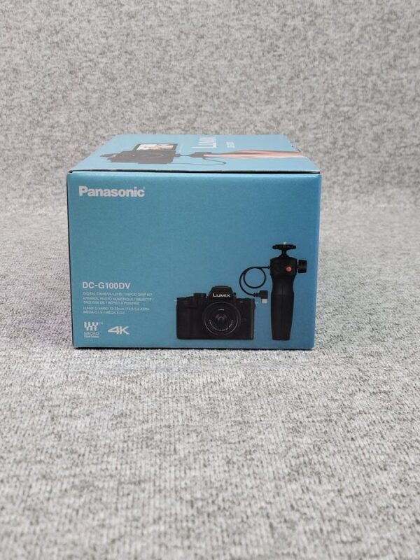 Panasonic Lumix G100 4K Mirrorless Camera, Micro Four Thirds, 12-32Mm Lens, Grip - Image 3
