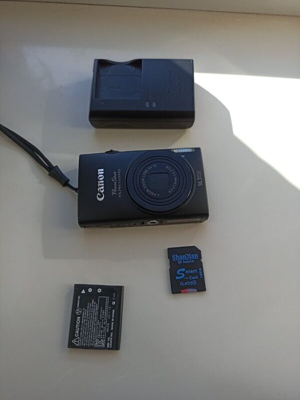 Canon Powershot Elph 110 Hs Black 16.0Mp Digital Camera - Image 4