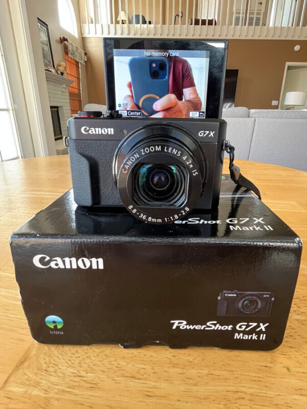 Canon G7X Mark Ii 20.1Mp Digital Camera 4.2X Optical Zoom Full-Hd Bundle - Image 2