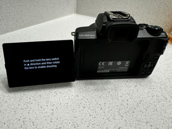 Canon Eos M50 Mark Ii 4K 24.1Mp 15-45Mm Lens Digital Camera With Extras - Image 4