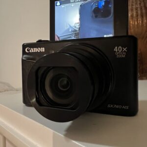 Canon Powershot Sx740 Hs 20.3Mp Point & Shoot Digital Camera Black - Pre Owned