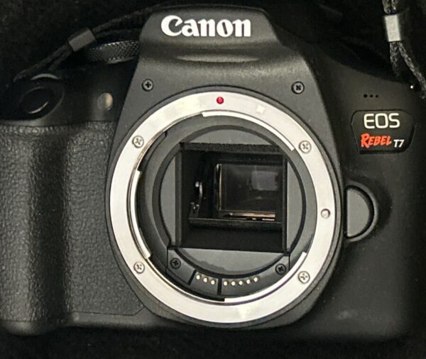 Canon Eos Rebel T7 Dslr Camera With Ef18-55Mm And Ef 75-300Mm Lenses - Image 6
