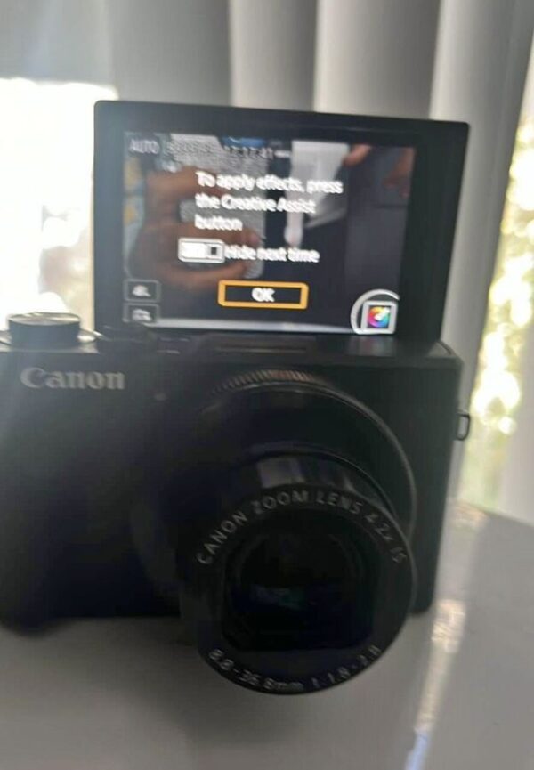 Lightly Used- Canon Powershot G7 X Mark Iii Digital Camera + 128 Sd Card
