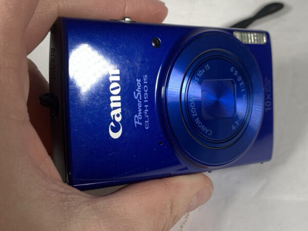 Canon Powershot Elph 190 Is 20.0 Mp Digital Camera - Blue - Image 11