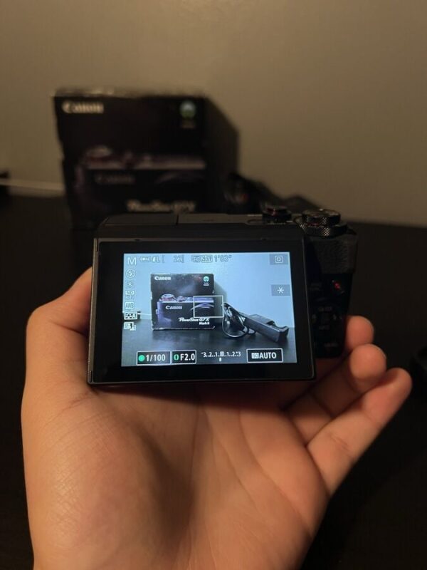Canon Powershot G7 X Mark Ii Compact Camera - Black + 128 Sd Card - Image 4