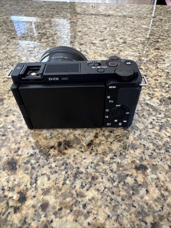 Sony Zv-E10 Mirrorless Camera With 16-50Mm Lens (Black) - Image 4