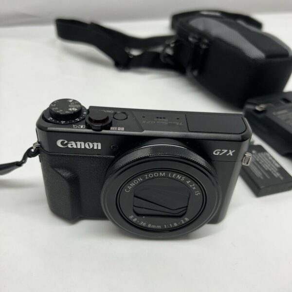 Canon Powershot G7 X Mark Ii 20.1Mp Compact Digital Point And Shoot Camera + 128 Sd Card Black - Image 2