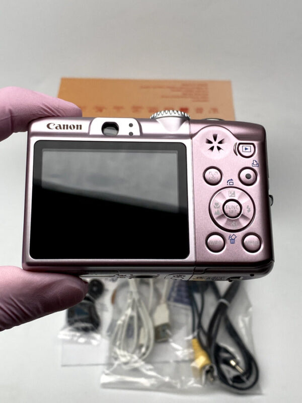 Canon Powershot A1100 Is 12.1 Mp Digital Camera - Rare Pink - Mint! - Image 4