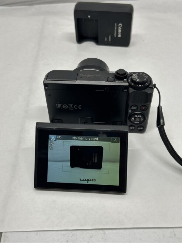 Canon Powershot G7 X Mark Ii 20.1Mp Compact Digital Point And Shoot Camera + 128 Sd Card Black - Image 4