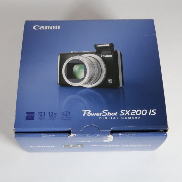 Canon Powershot Sx200 Is 12.1Mp 12X Digital Camera Brown - Image 19