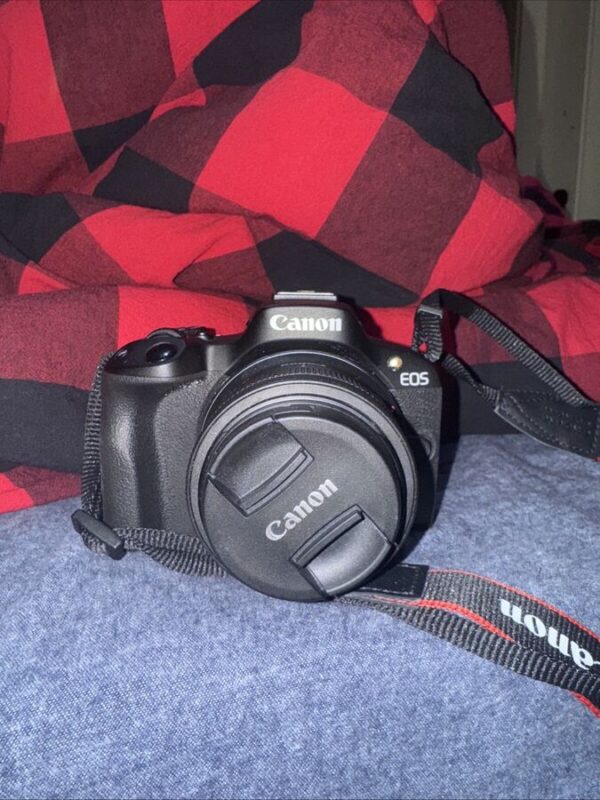 Canon Eos R50 4K Video Mirrorless Camera With Rf-S 18-45Mm F/4.5-6.3 Is Stm Lens - Image 3