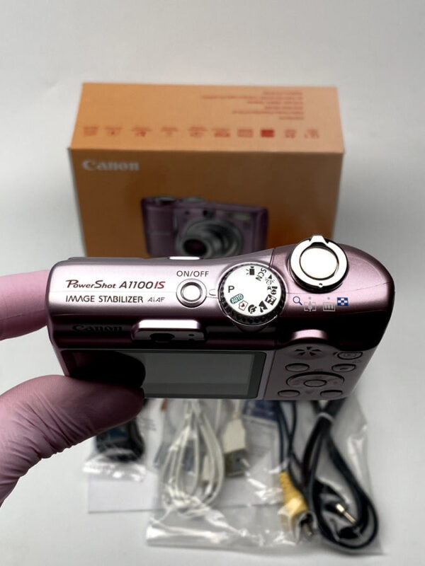 Canon Powershot A1100 Is 12.1 Mp Digital Camera - Rare Pink - Mint! - Image 5