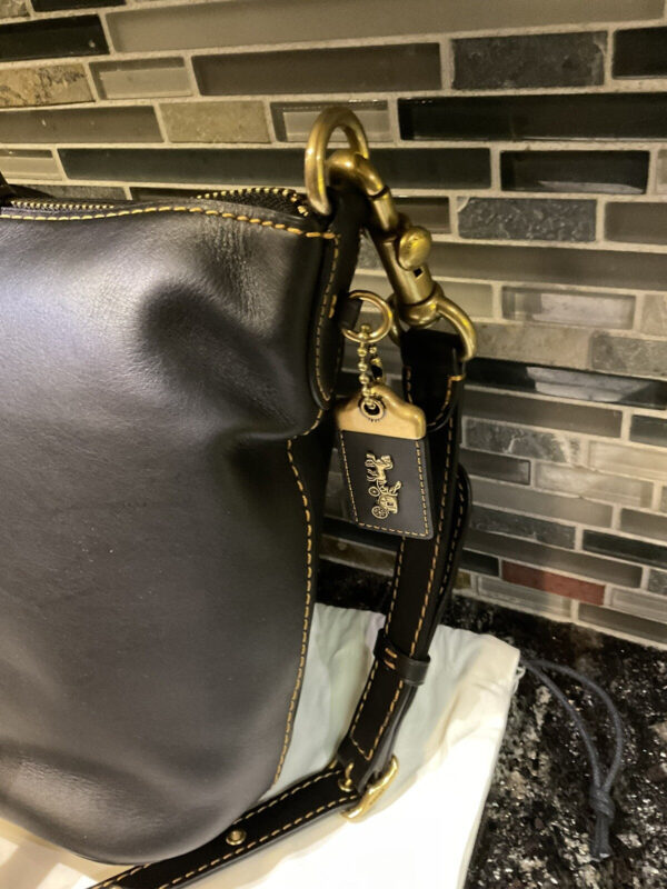 🔥Coach Originals 1941 Archive  Duffle 20 Glovetanned Leather 78804 Black - Image 3