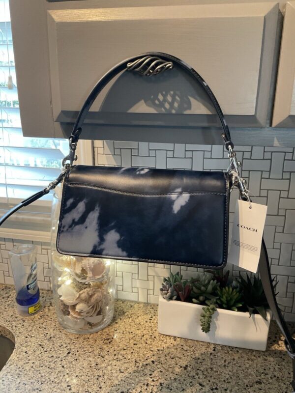 Tabby Shoulder Bag 20 With Tie Dye Print Leather CU079 - Image 2