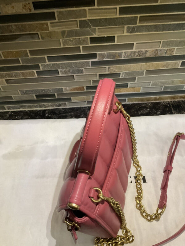 Coach Willis Top Handle 18 With Quilting Coach The Originals C3844 Rouge - Image 5