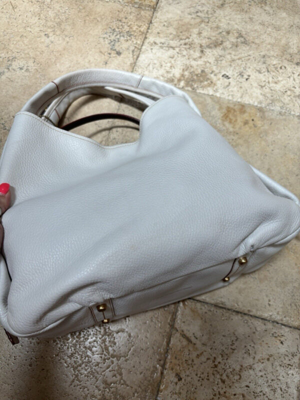COACH 1941 BANDIT HOBO 39 Glovetanned Pebble Leather Handbag Chalk 86760 - Image 20
