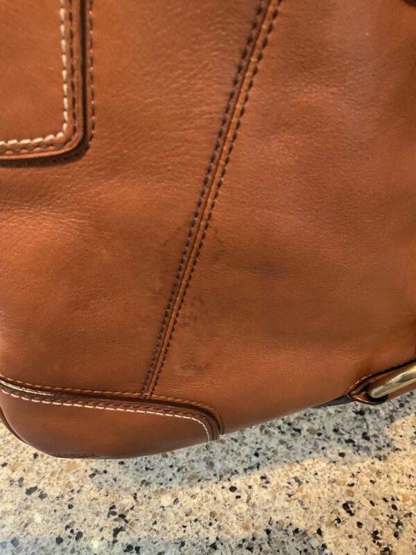 Coach Vintage Hamptons Leather Shoulder Hobo Bag 11043 Gossip Girl Cognac - Image 10