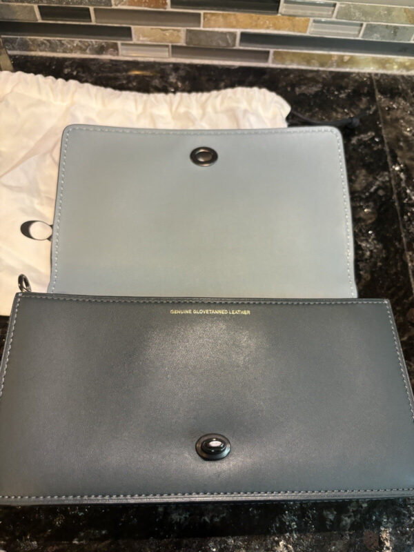 COACH 1941 DINKY CROSSBODY CLUTCH Glovetanned Leather Green 37296 - Image 11