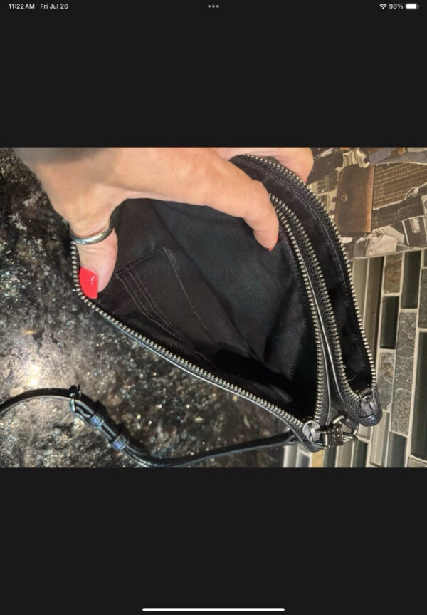 Coach Lyla Crossbody NASA Hologram Iridescent Mermaid Oil Slick Leather 22555 - Image 15