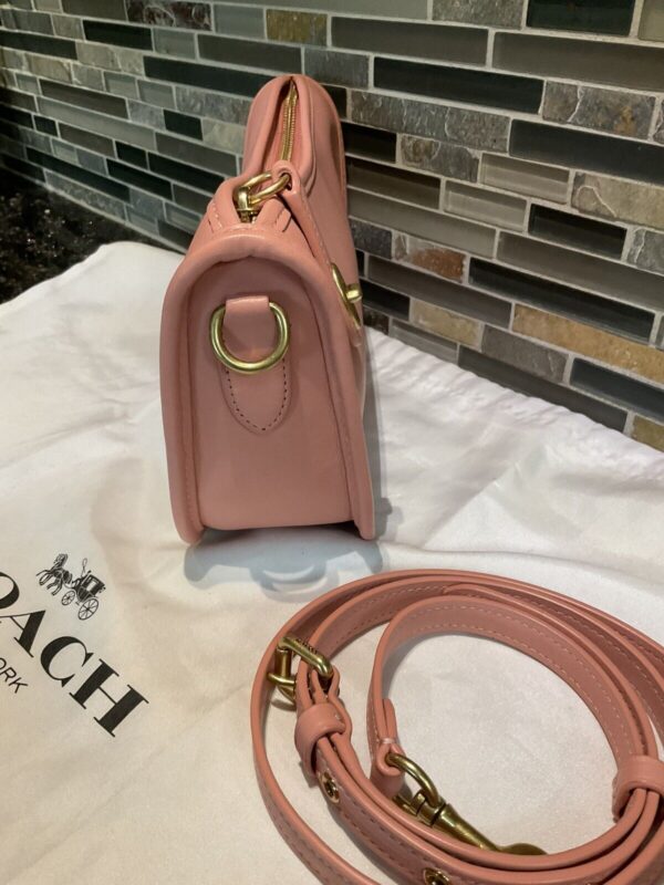Coach 1941 Swinger Candy Pink Brass C5430 Leather Shoulder Bag The Originals - Image 4
