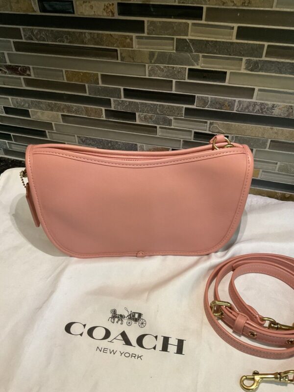 Coach 1941 Swinger Candy Pink Brass C5430 Leather Shoulder Bag The Originals - Image 2