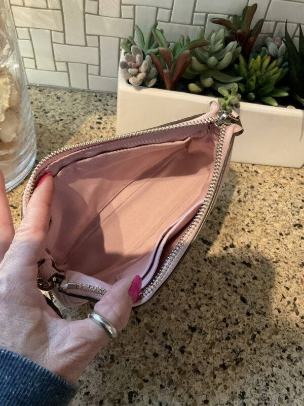 Coach Nolita Large  Wristlet Wallet Clutch  Leather Barbie Pink 53340 - Image 8