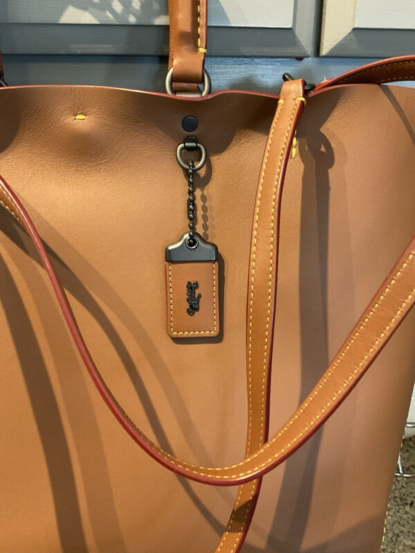 COACH 1941 Rogue Tote Glovetanned Leather Saddle 59136 - Image 3