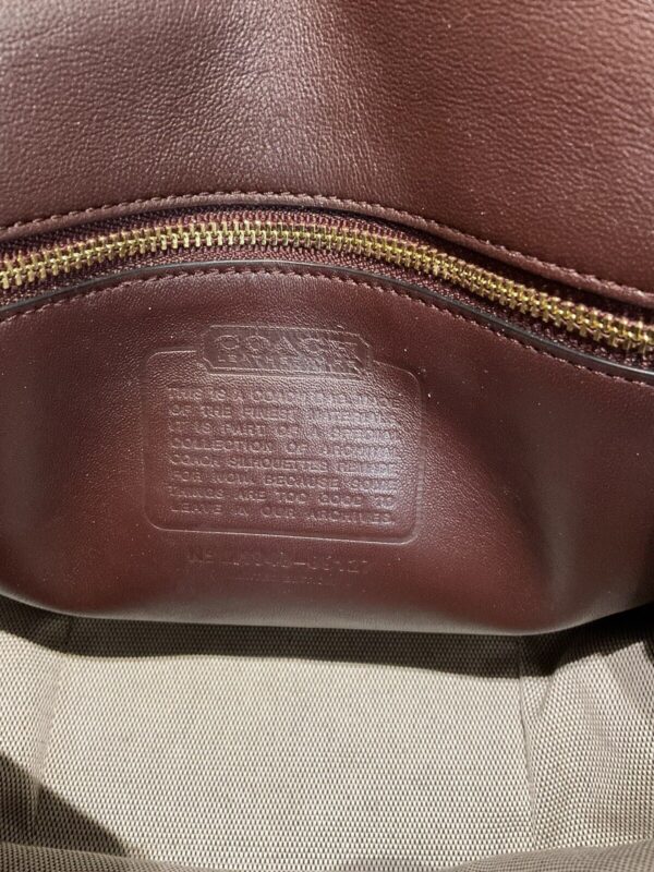 COACH 1941 Glovetanned Leather Rambler Crossbody shoulder Bag 89127 Black Ltd Ed - Image 12