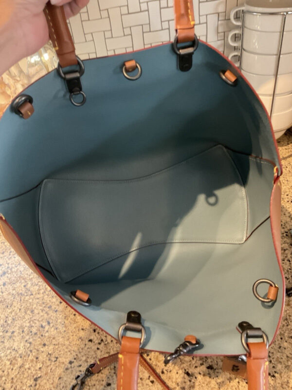 COACH 1941 Rogue Tote Glovetanned Leather Saddle 59136 - Image 11