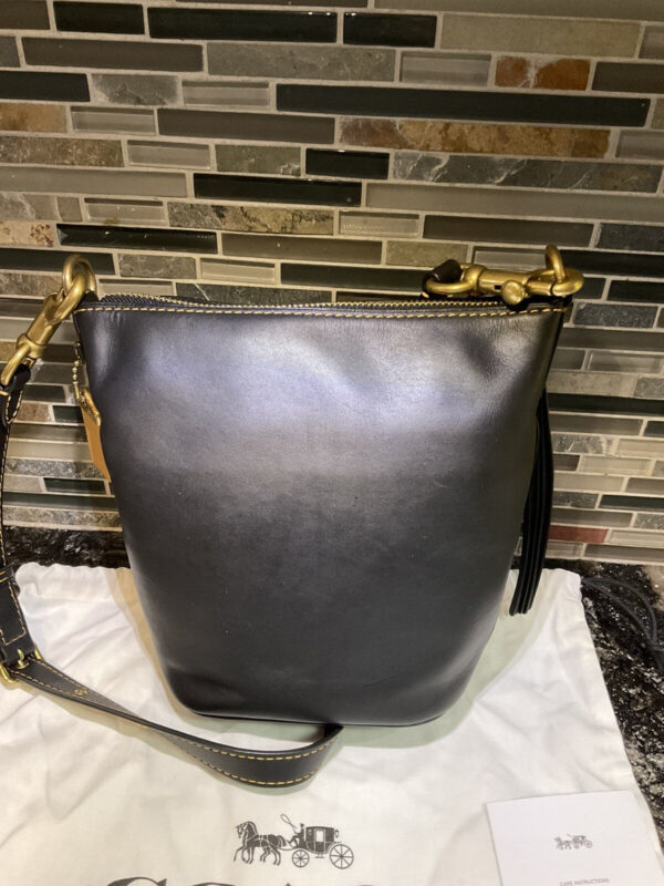 🔥Coach Originals 1941 Archive  Duffle 20 Glovetanned Leather 78804 Black - Image 2
