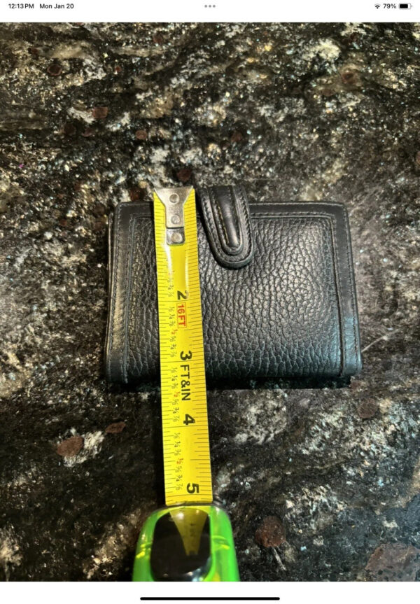Vintage Coach Sheridan Durham Mini & Card Case Black Leather 4211 4304 - Image 14