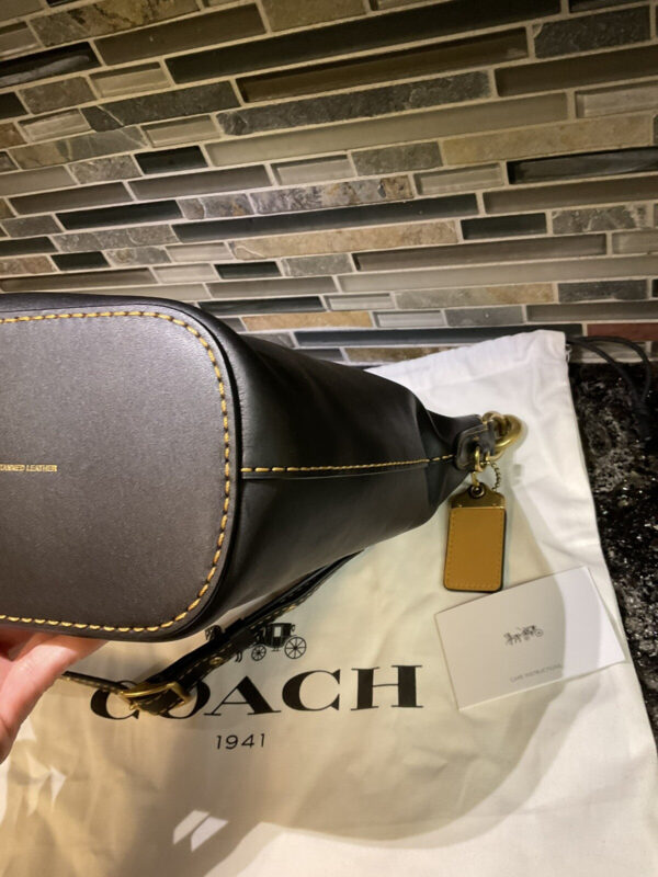 🔥Coach Originals 1941 Archive  Duffle 20 Glovetanned Leather 78804 Black - Image 6