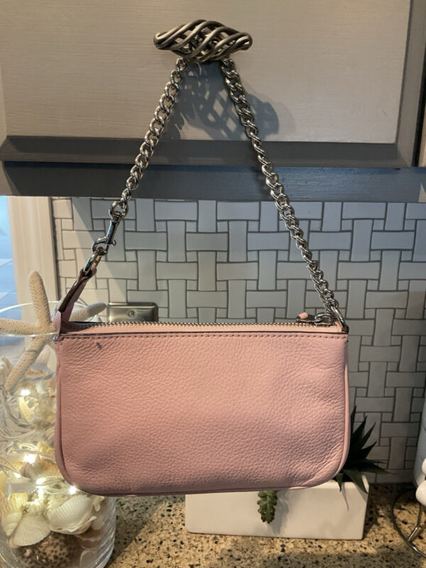 Coach Nolita Large  Wristlet Wallet Clutch  Leather Barbie Pink 53340 - Image 3