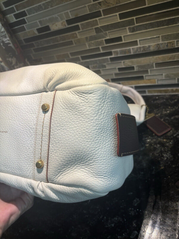 COACH 1941 BANDIT HOBO 39 Glovetanned Pebble Leather Handbag Chalk 86760 - Image 11