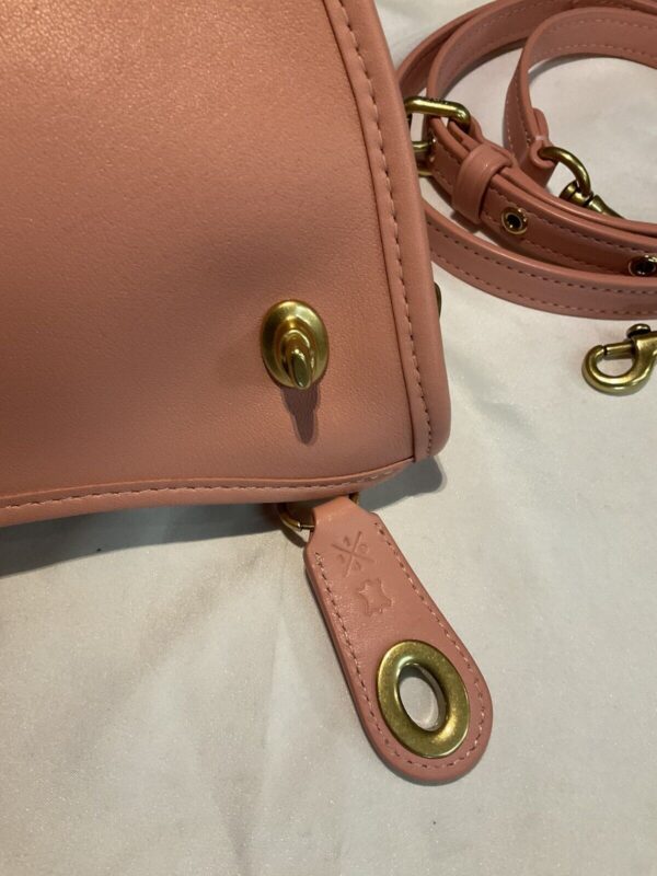 Coach 1941 Swinger Candy Pink Brass C5430 Leather Shoulder Bag The Originals - Image 6
