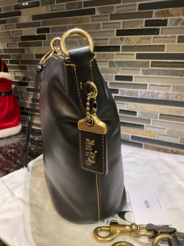 🔥Coach Originals 1941 Archive  Duffle 20 Glovetanned Leather 78804 Black - Image 7