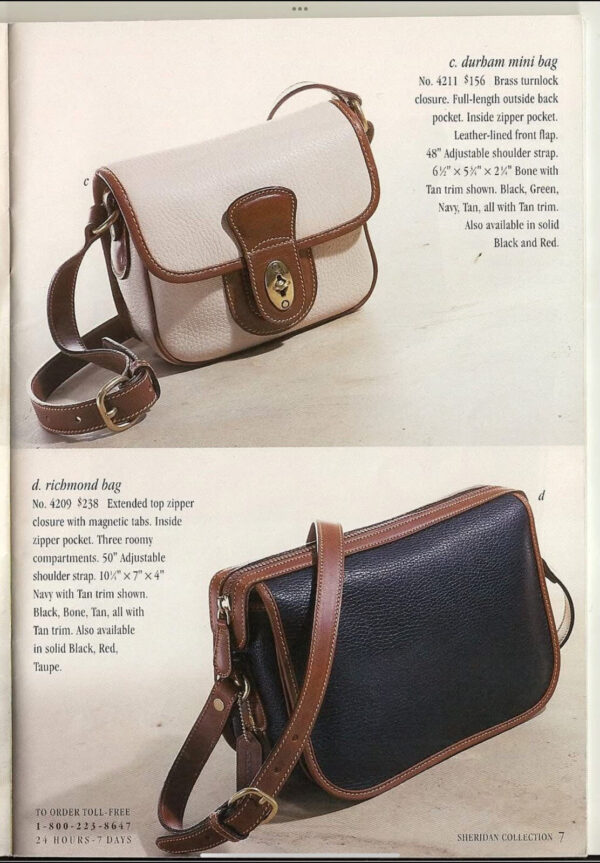 Vintage Coach Sheridan Durham Mini & Card Case Black Leather 4211 4304 - Image 15
