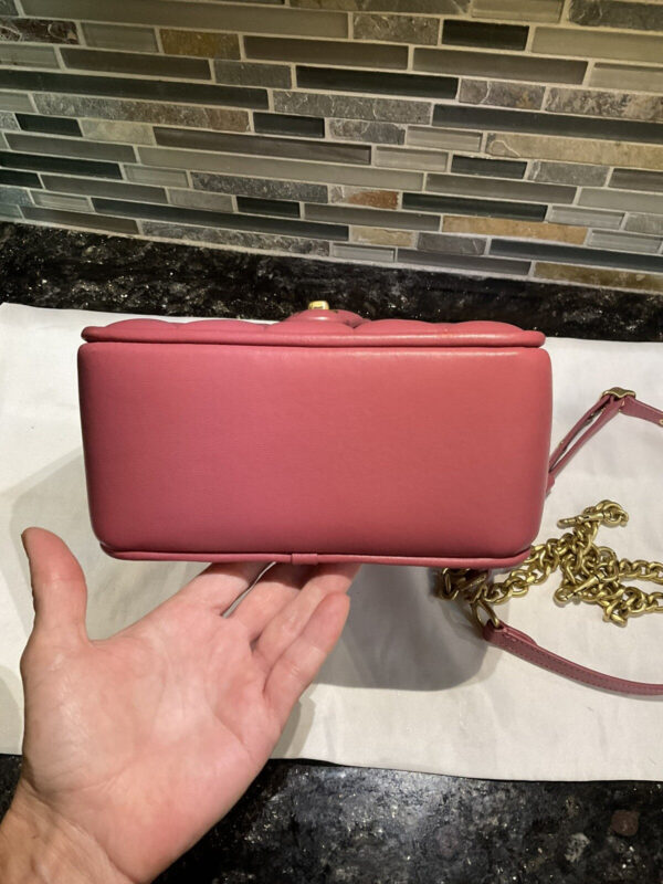 Coach Willis Top Handle 18 With Quilting Coach The Originals C3844 Rouge - Image 6